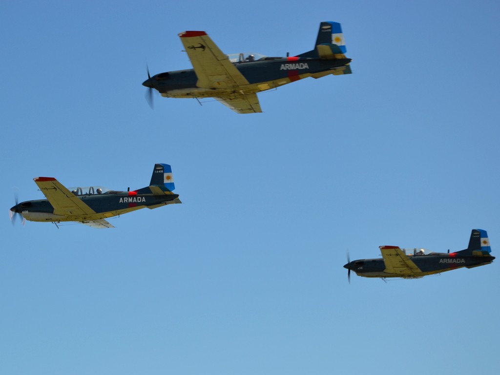 La Escuela de Aviación Naval de la Armada Argentina se sumó a la convención